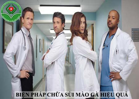 biện pháp chữa sùi mào gà