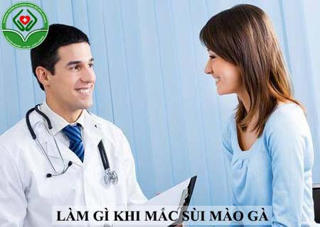 làm gì khi mắc bệnh sùi mào gà