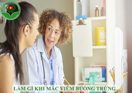 làm gì khi mắc viêm buồng trứng