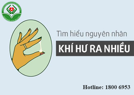 Tại sao ra nhiều khí hư màu trắng?