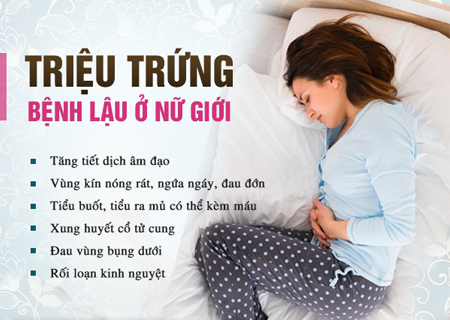 Các triệu chứng bệnh lậu ở nữ