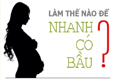 Muốn nhanh có bầu các cặp đôi cần phải lưu ý tới các phương án tối ưu