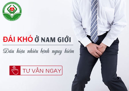 Đái khó ở nam giới là bệnh lý