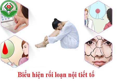 Biểu hiện của rối loạn nội tiết tố