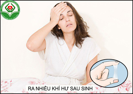 khí hư ra nhiều sau sinh