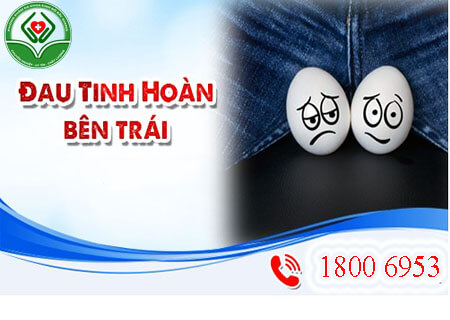 Nam giới bị đau tinh hoàn bên trái do tự sướng