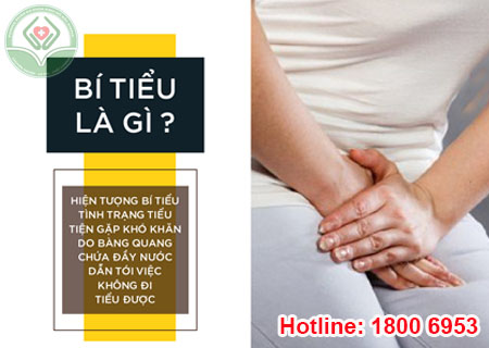 Bí tiểu ở nữ giới