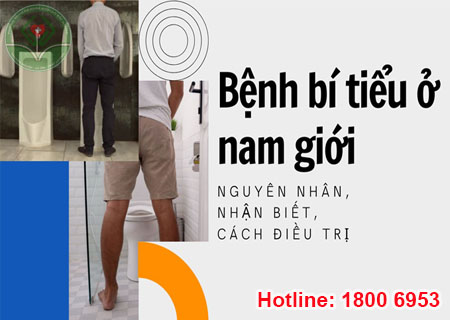 Bí tiểu ở nam giới là gì