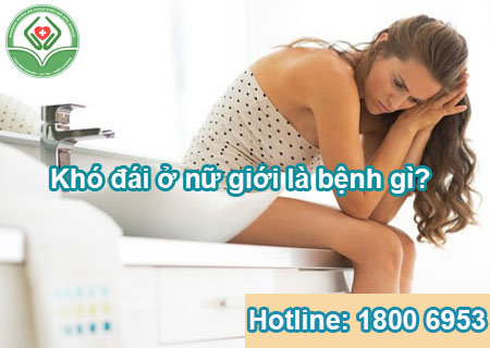 Khó đái ở nữ giới là bệnh gì